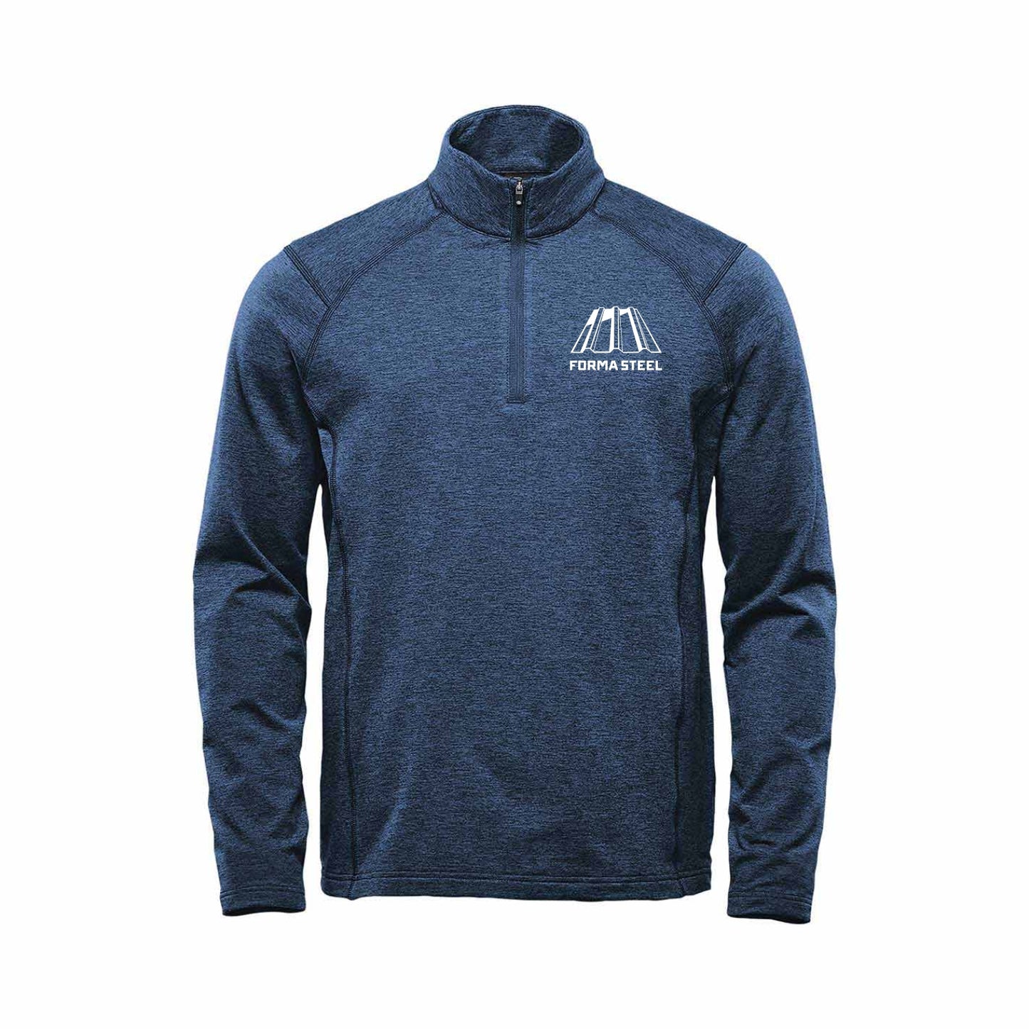 MEN'S TREELINE PERFORMANCE 1/4 ZIP PULLOVER - HTZ-2 - STRUC. TRUSS & FORMA STEEL - EMB