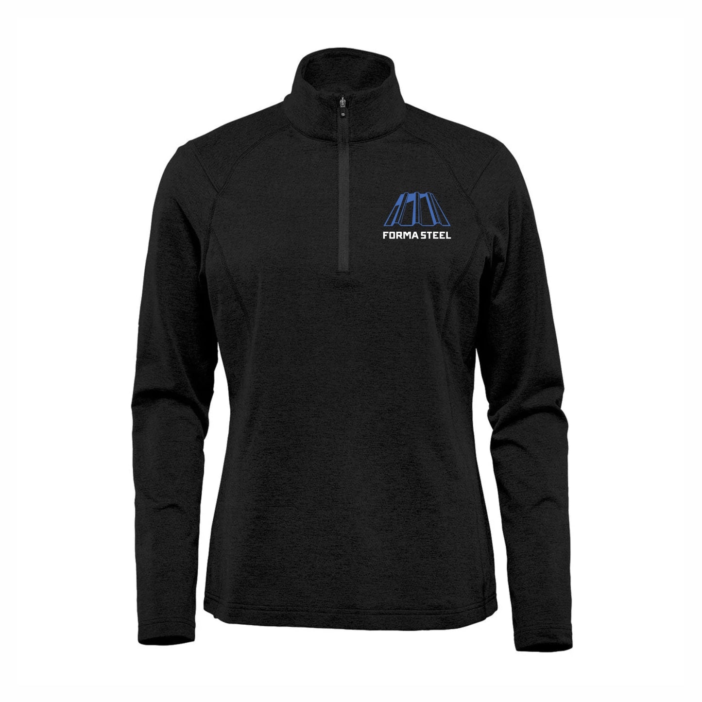WOMEN'S TREELINE PERFORMANCE 1/4 ZIP PULLOVER - HTZ-2W - STRUC. TRUSS & FORMA STEEL - EMB