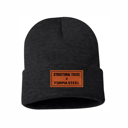 SPORTSMAN CUFFED TOQUE - SP12 - STRUC. TRUSS & FORMA STEEL - PATCH
