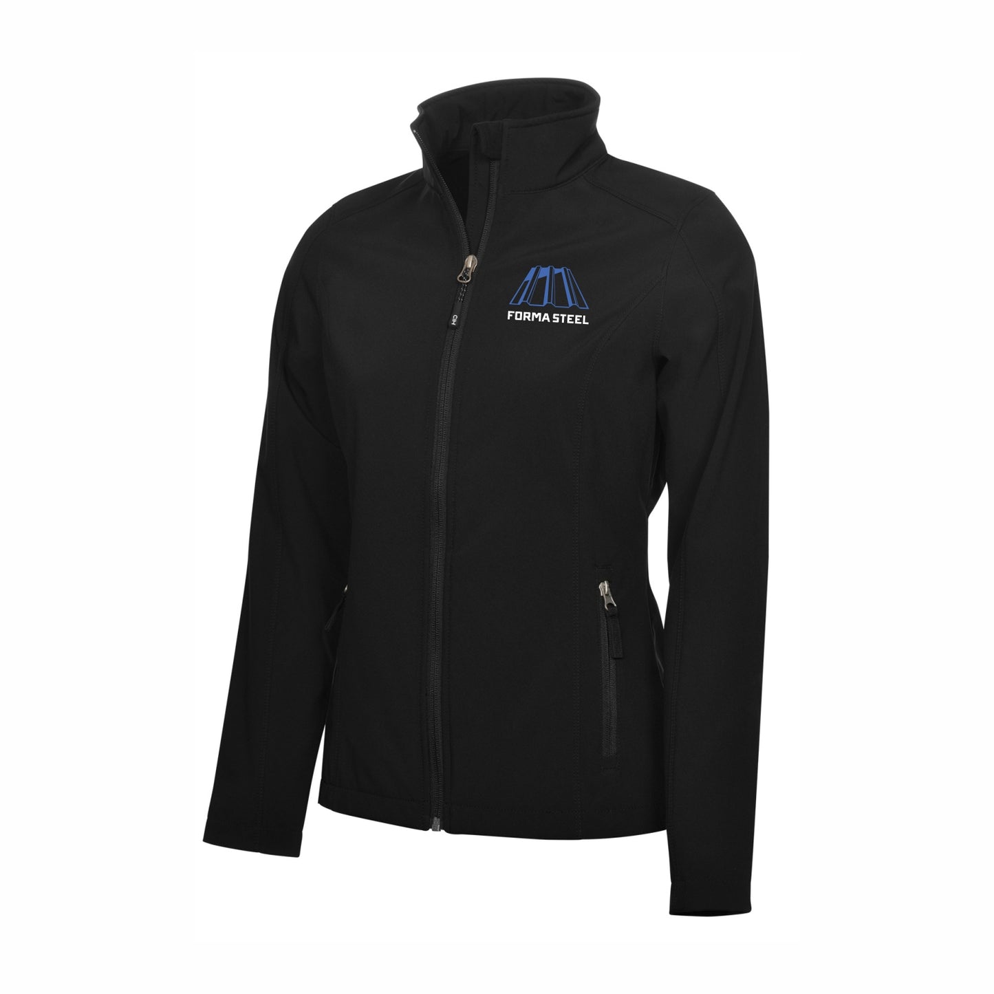 WOMEN'S COAL HARBOUR SOFT SHELL JACKET - L7603 - STRUC. TRUSS & FORMA STEEL - EMB