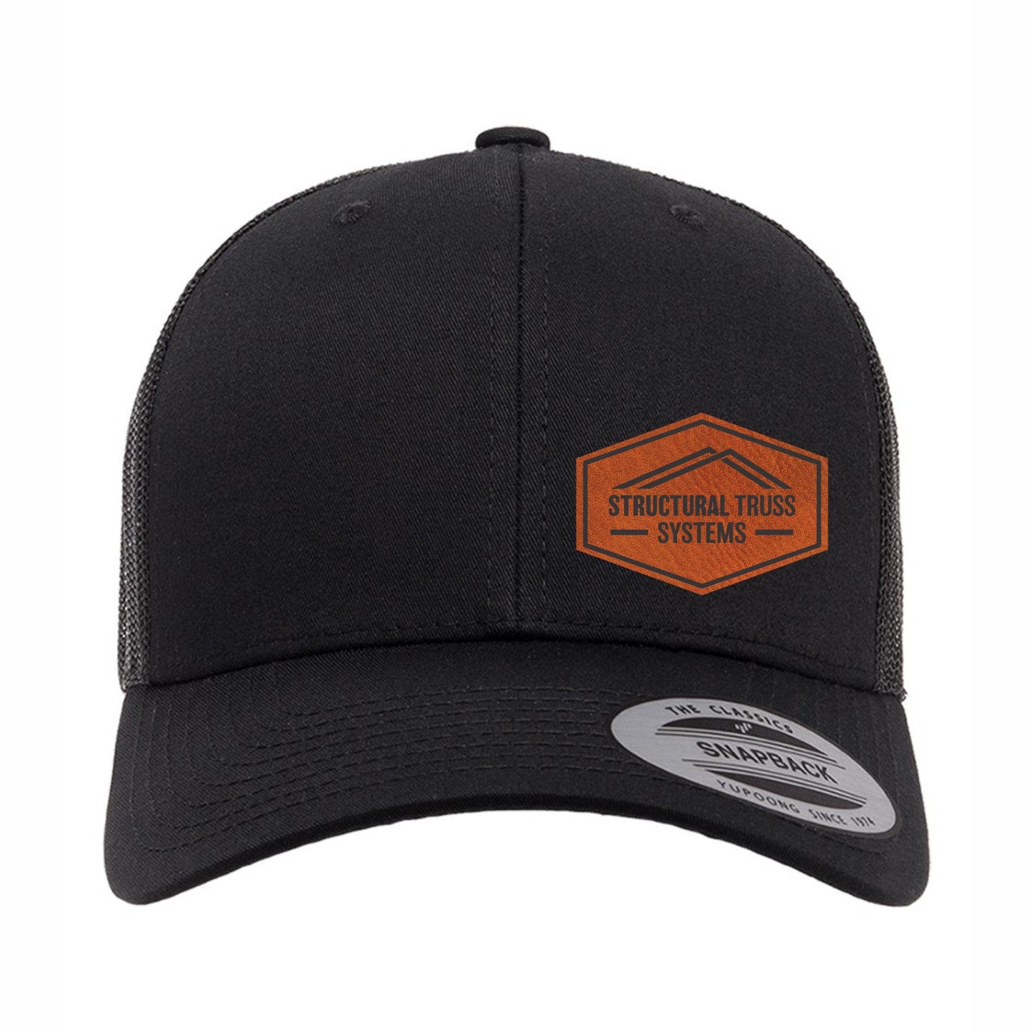 YP CLASSICS RETRO TRUCKER HAT - 6606 - STRUC. TRUSS & FORMA STEEL - EMB or PATCH