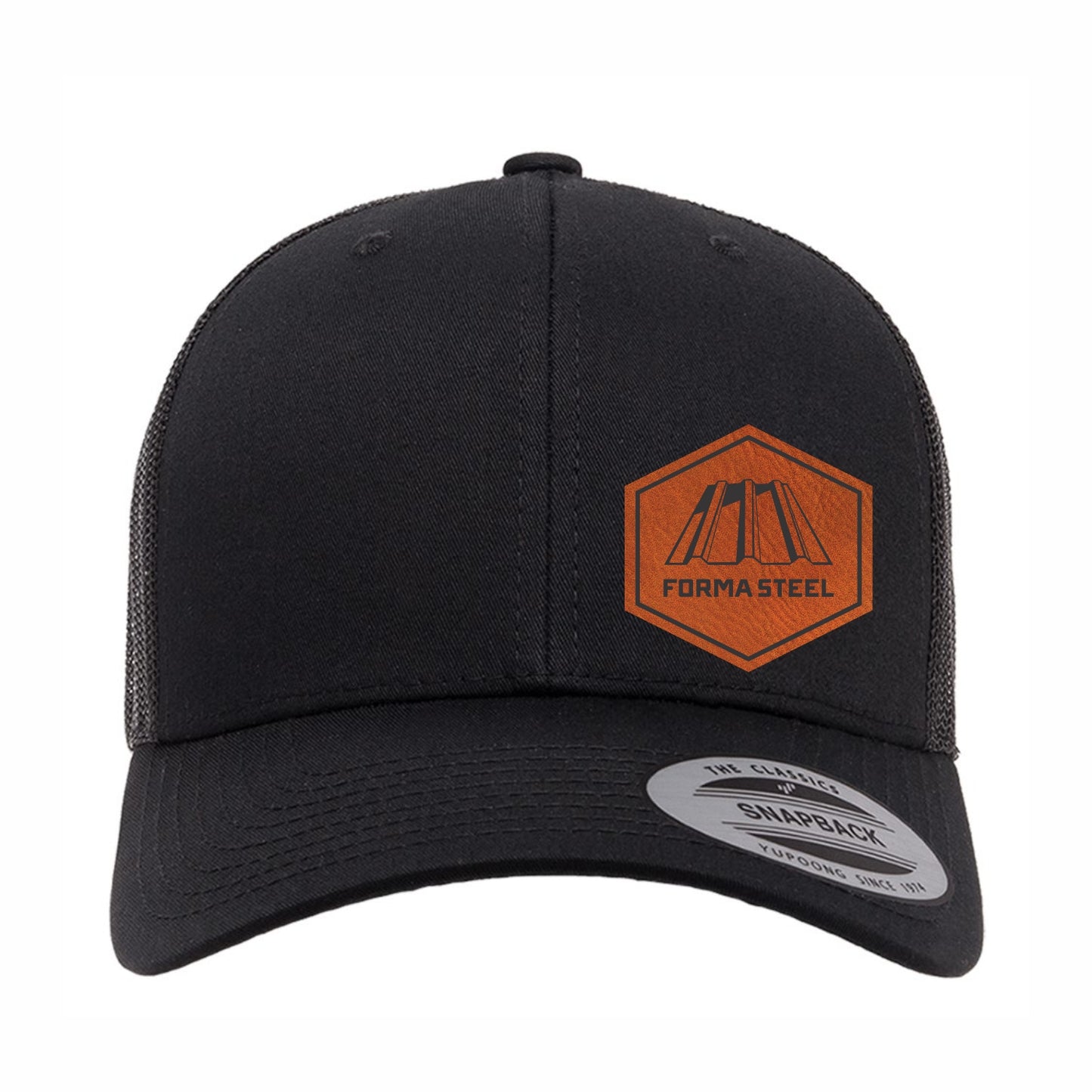 YP CLASSICS RETRO TRUCKER HAT - 6606 - STRUC. TRUSS & FORMA STEEL - EMB or PATCH