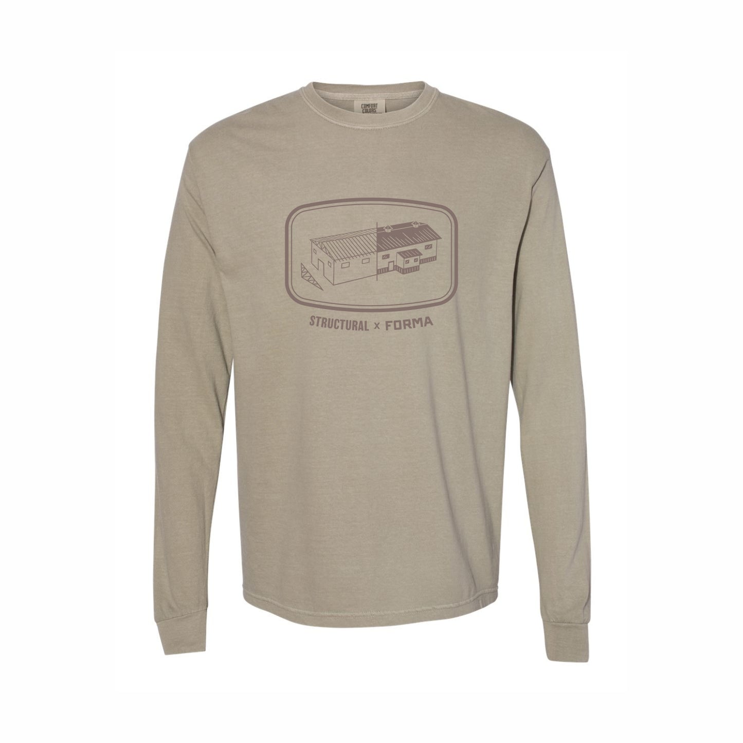 UNISEX COMFORT COLORS HEAVYWEIGHT LONG SLEEVE - 6014 - STRUC. TRUSS & FORMA STEEL - HP