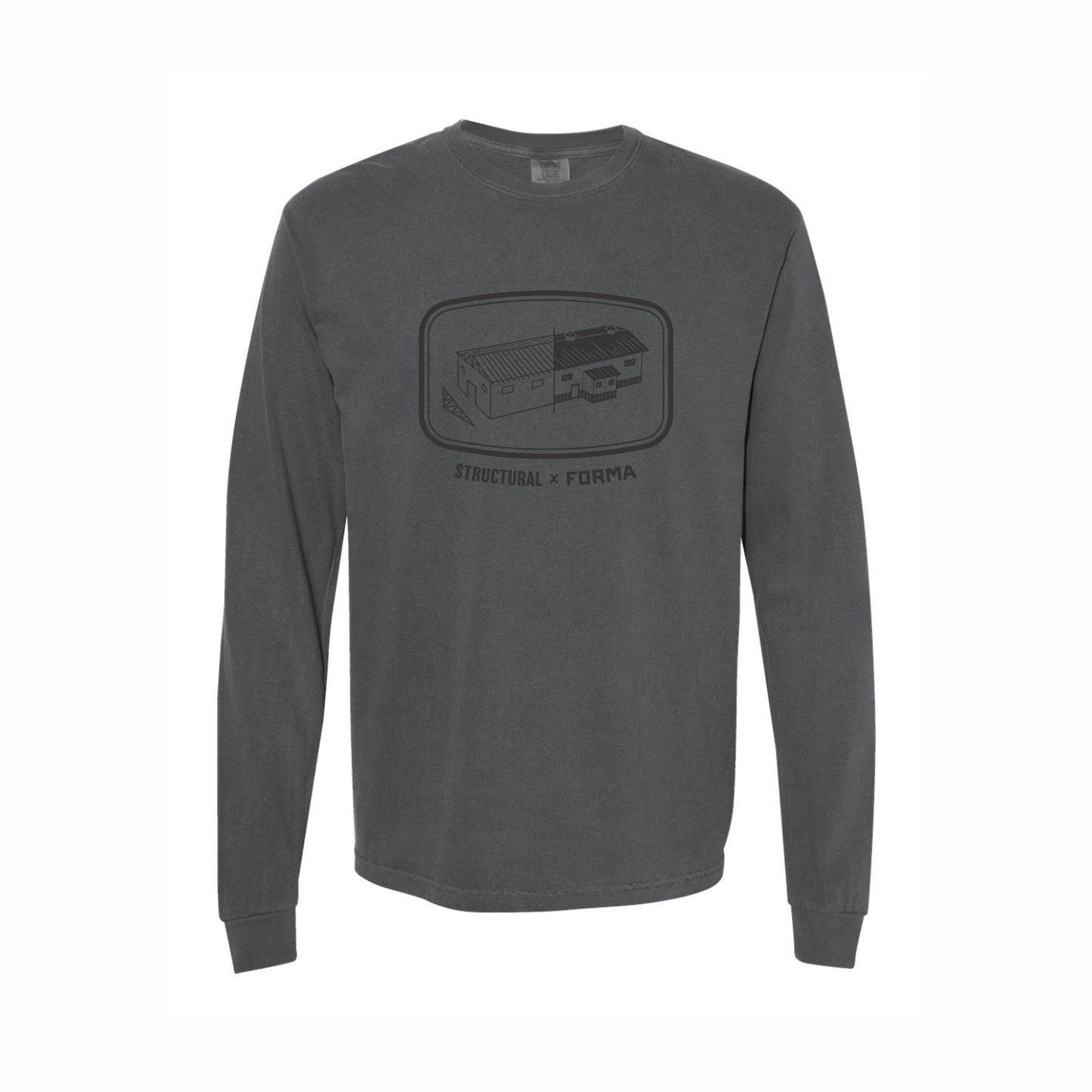UNISEX COMFORT COLORS HEAVYWEIGHT LONG SLEEVE - 6014 - STRUC. TRUSS & FORMA STEEL - HP