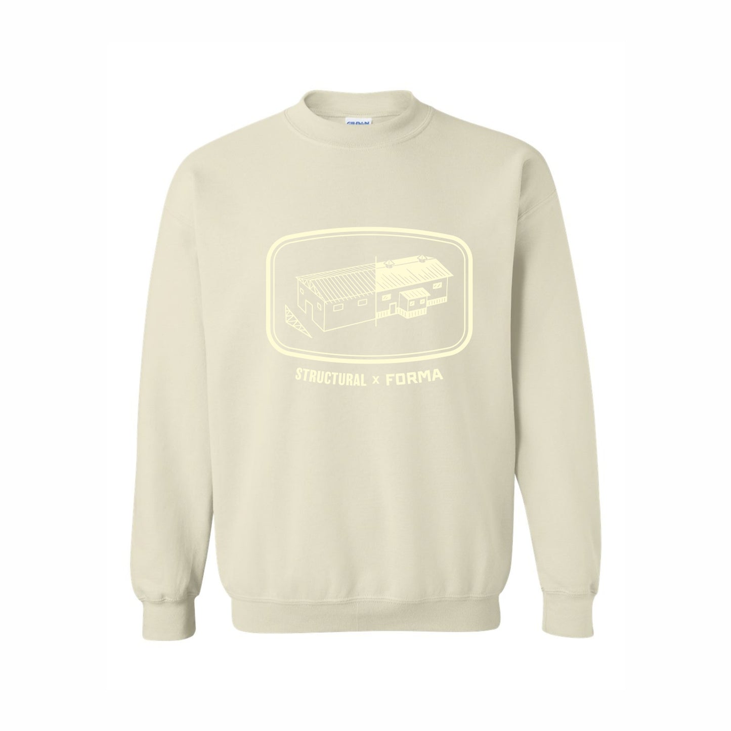 UNISEX GILDAN CREWNECK SWEATSHIRT - 18000 - STRUC. TRUSS & FORMA STEEL - HP