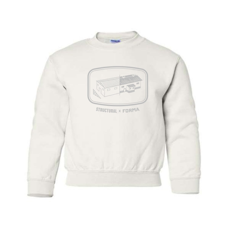 YOUTH CREWNECK SWEATSHIRT - 18000B - STRUC x FORMA - HP
