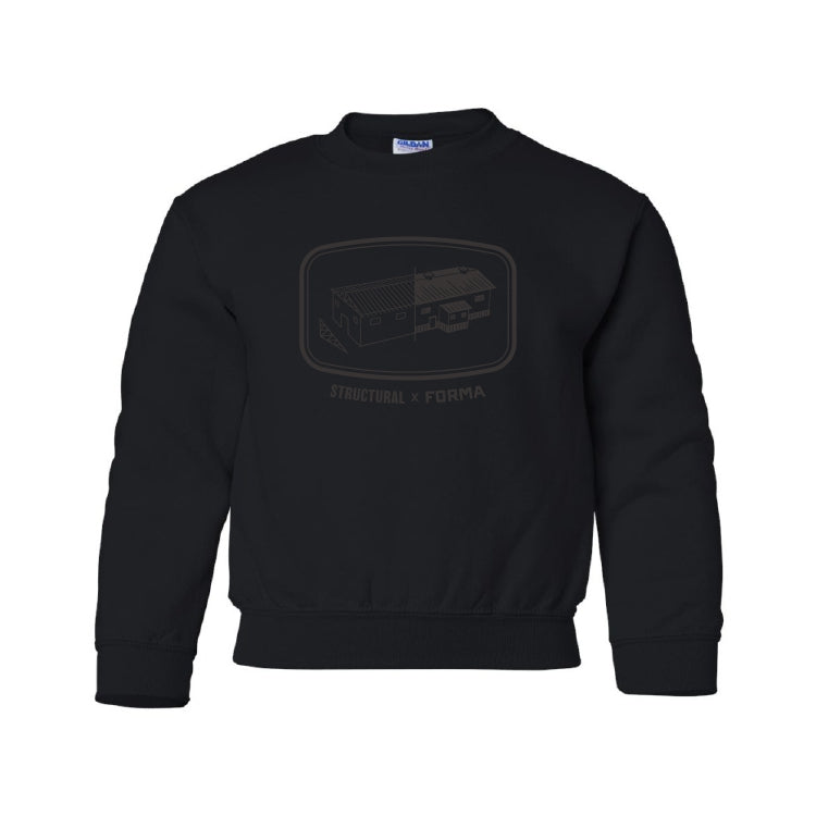 YOUTH CREWNECK SWEATSHIRT - 18000B - STRUC x FORMA - HP