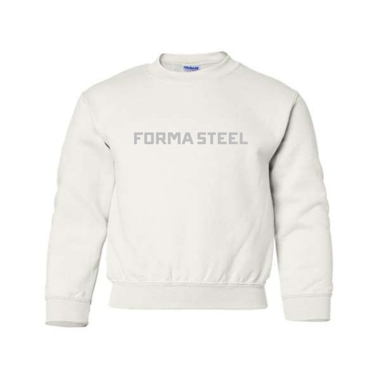 YOUTH CREWNECK SWEATSHIRT - 18000B - FORMA STEEL - HP