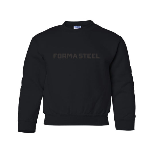 YOUTH CREWNECK SWEATSHIRT - 18000B - FORMA STEEL - HP