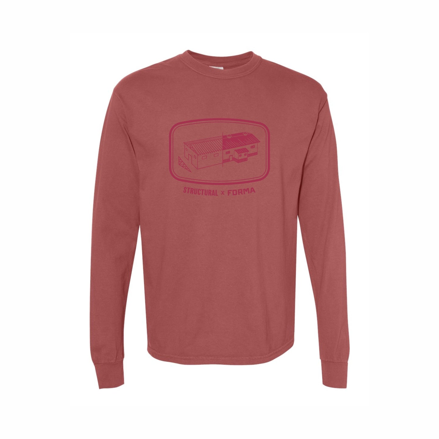 UNISEX COMFORT COLORS HEAVYWEIGHT LONG SLEEVE - 6014 - STRUC. TRUSS & FORMA STEEL - HP