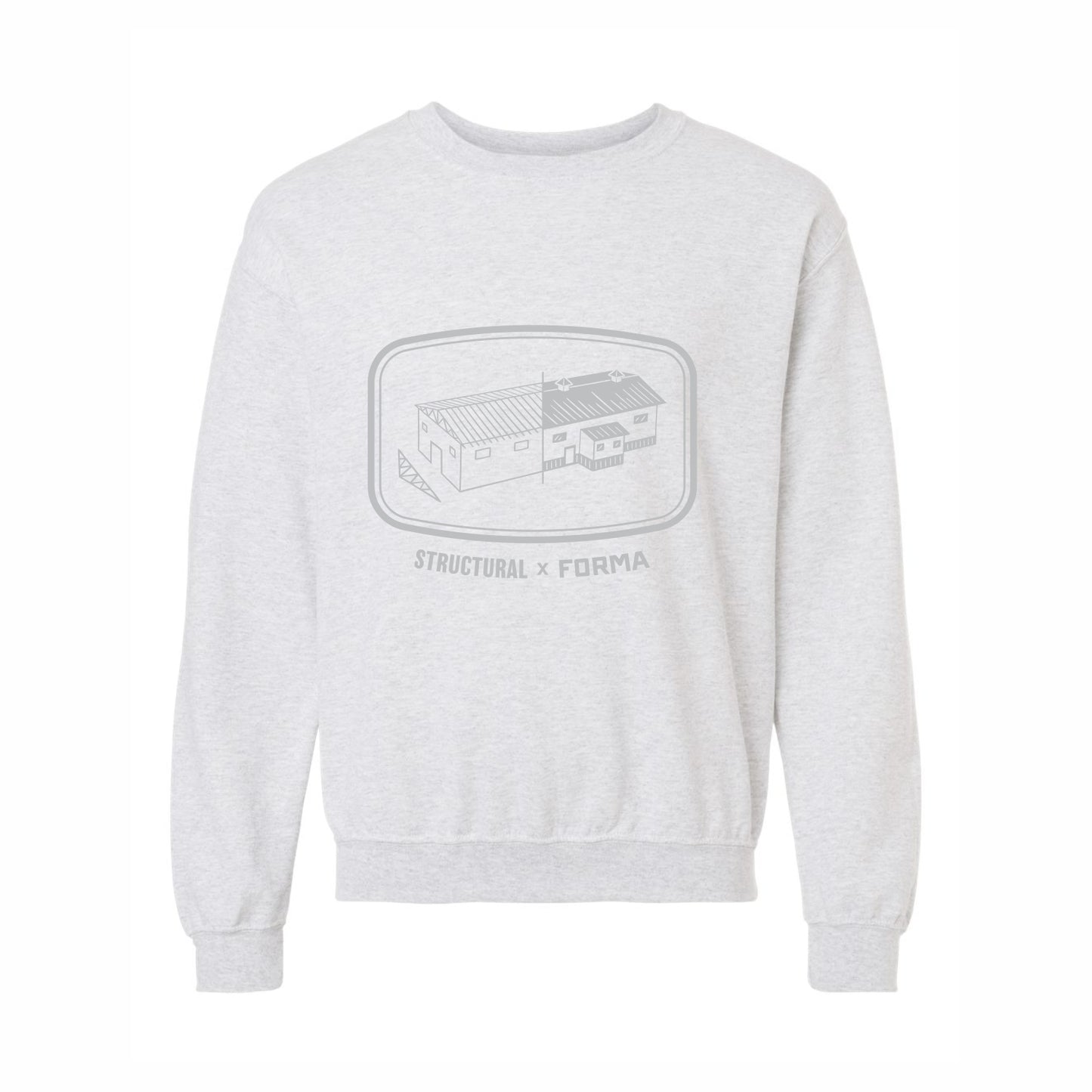 UNISEX GILDAN CREWNECK SWEATSHIRT - 18000 - STRUC. TRUSS & FORMA STEEL - HP