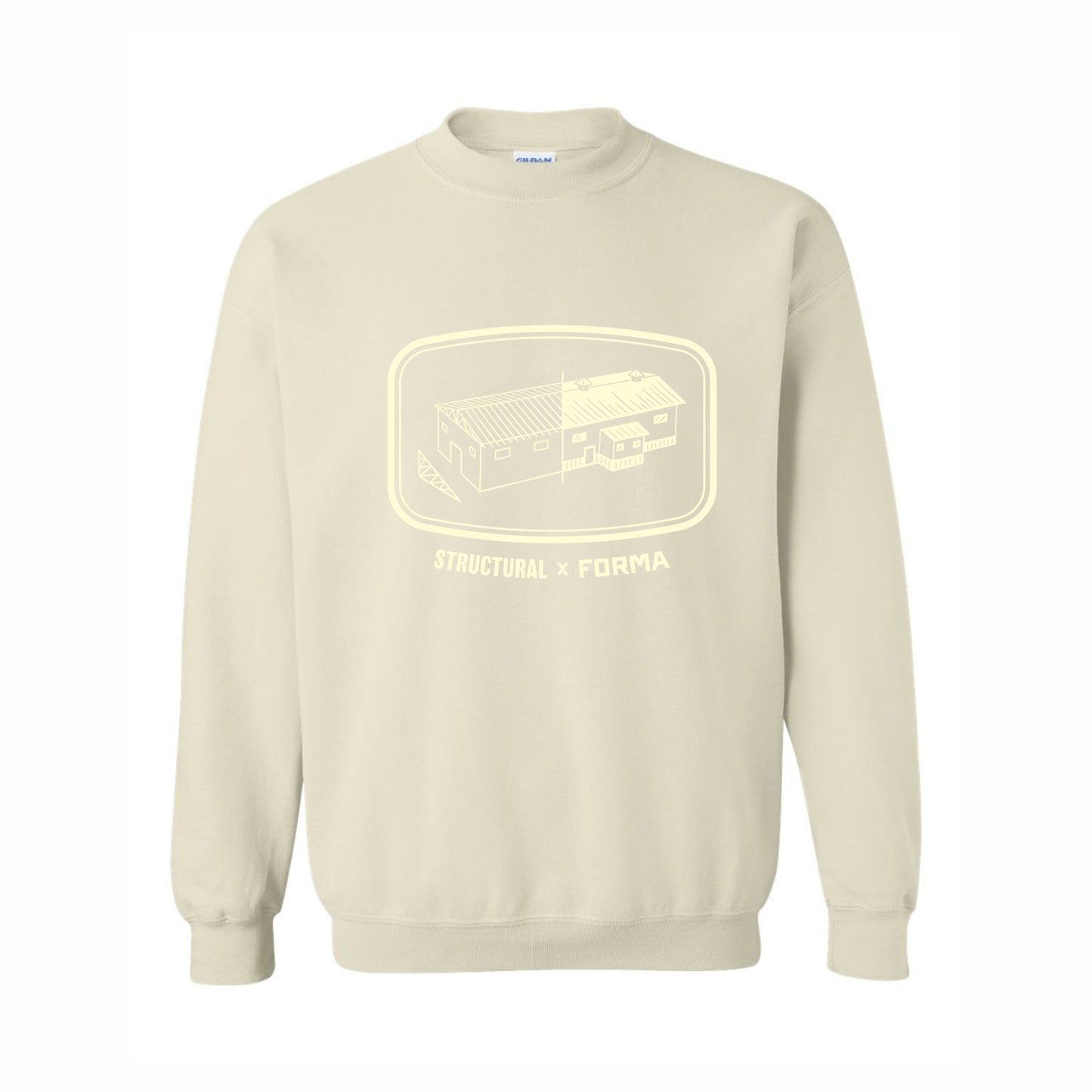 UNISEX GILDAN CREWNECK SWEATSHIRT - 18000 - STRUC. TRUSS & FORMA STEEL - HP