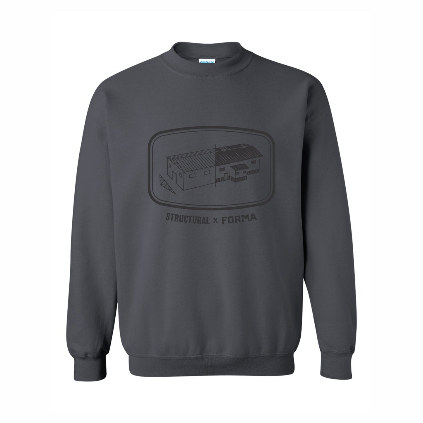 UNISEX GILDAN CREWNECK SWEATSHIRT - 18000 - STRUC. TRUSS & FORMA STEEL - HP