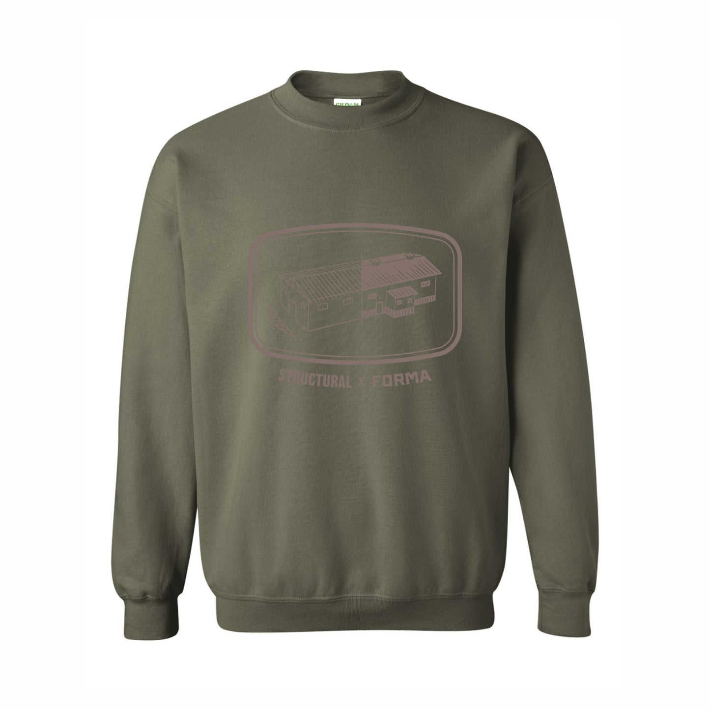 UNISEX GILDAN CREWNECK SWEATSHIRT - 18000 - STRUC. TRUSS & FORMA STEEL - HP