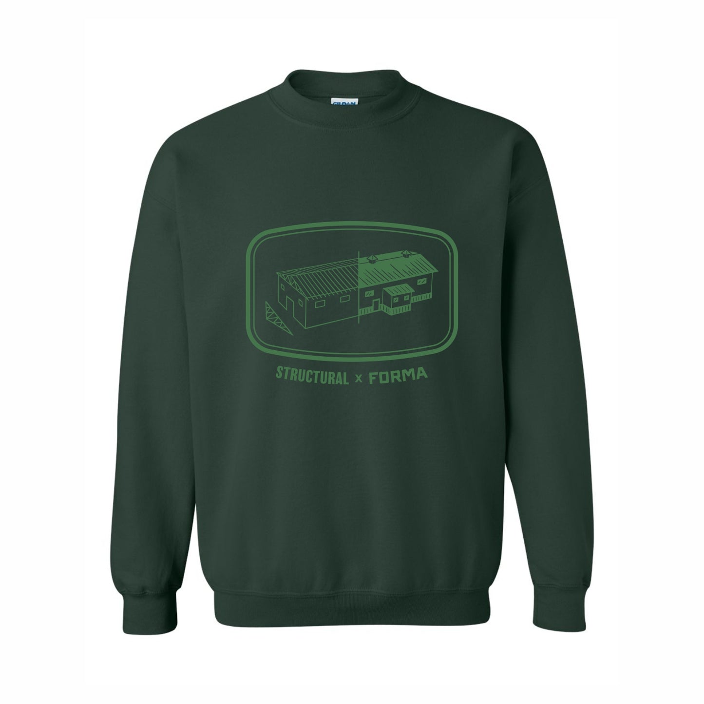 UNISEX GILDAN CREWNECK SWEATSHIRT - 18000 - STRUC. TRUSS & FORMA STEEL - HP