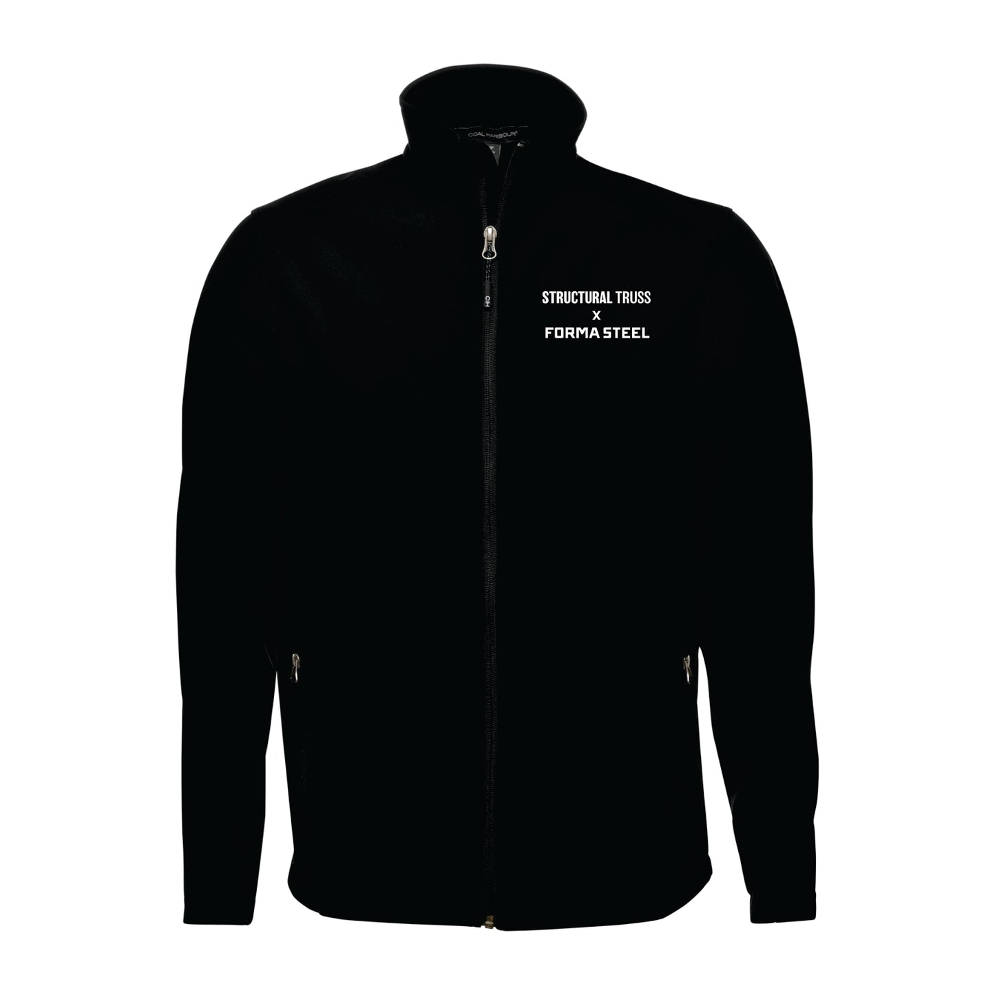 MEN'S COAL HARBOUR SOFT SHELL JACKET - J7603 - STRUC. TRUSS & FORMA STEEL - EMB