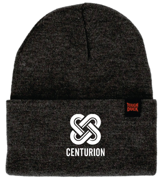 TOUGH DUCK BEANIE - WA161 - OSFA - CENTURION LOGO - EMB OR LP