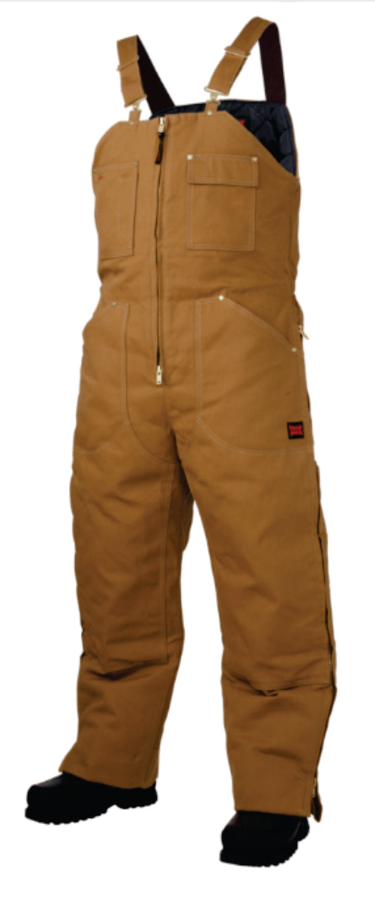 TOUGH DUCK INSULATED BIB OVERALLS - WB03 - CATTLE TECH LOGO - EMB