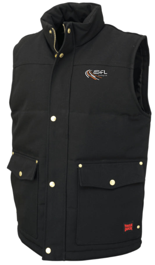 TOUGH DUCK WOODSMAN DUCK VEST - WV08 - MEN'S - SFL TRUCKING LOGO - EMB