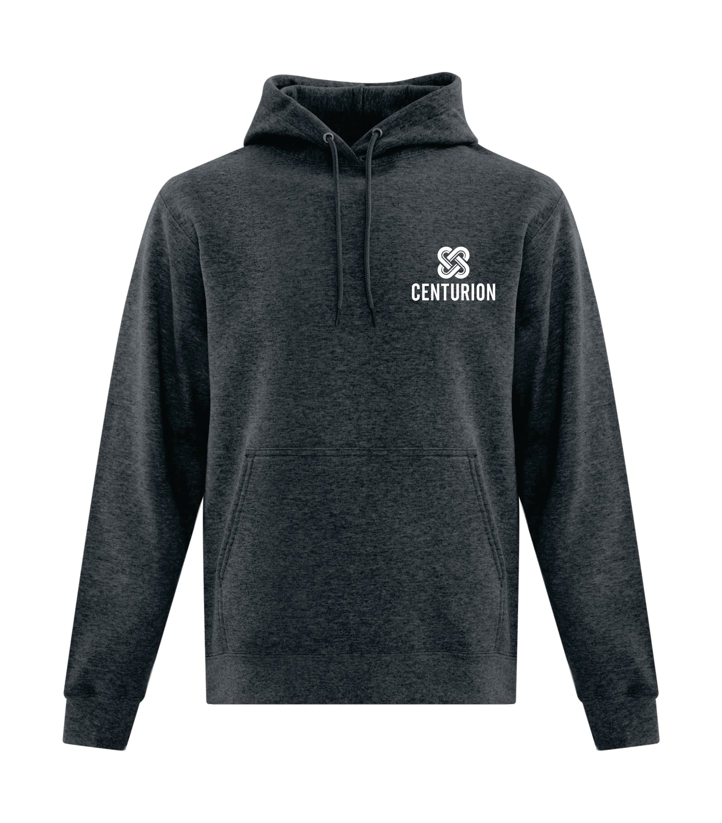 FLEECE HOODED SWEATSHIRT - ATCF2500 - CENTURION LOGO - EMB