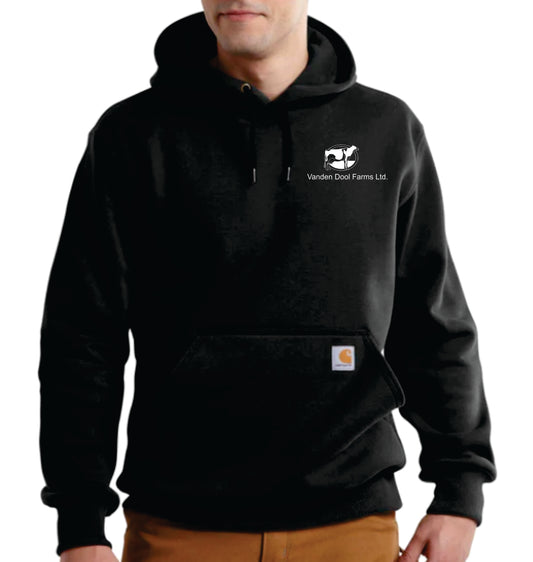 K121 CARHARTT LOOSE FIT MIDWEIGHT SWEATSHIRT - VAN DEN DOOL FARMS LOGO - EMB